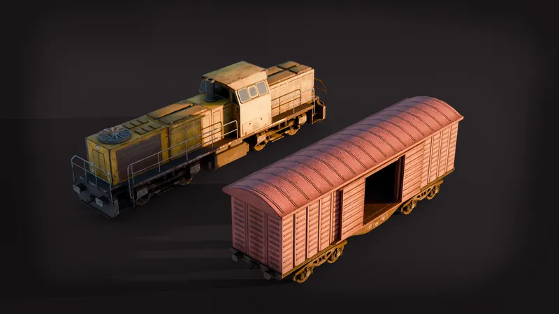 Locomotive with Wagon